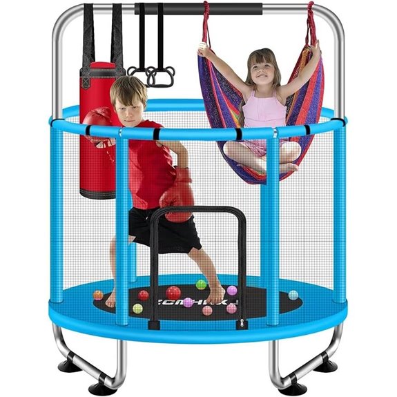 kids trampoline with toys
