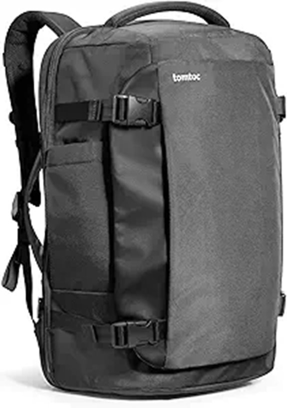 tomtoc 40L TSA Friendly Travel Backpack with Laptop Slot