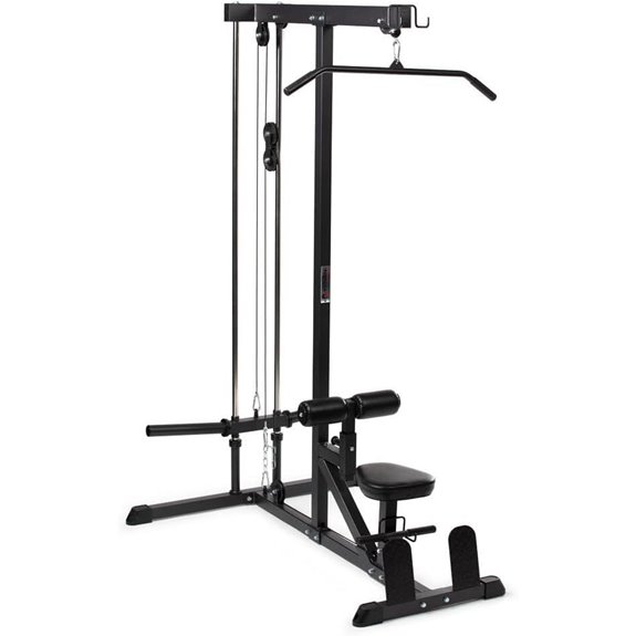 Titan Fitness LAT Tower with Pulldown and Low Row