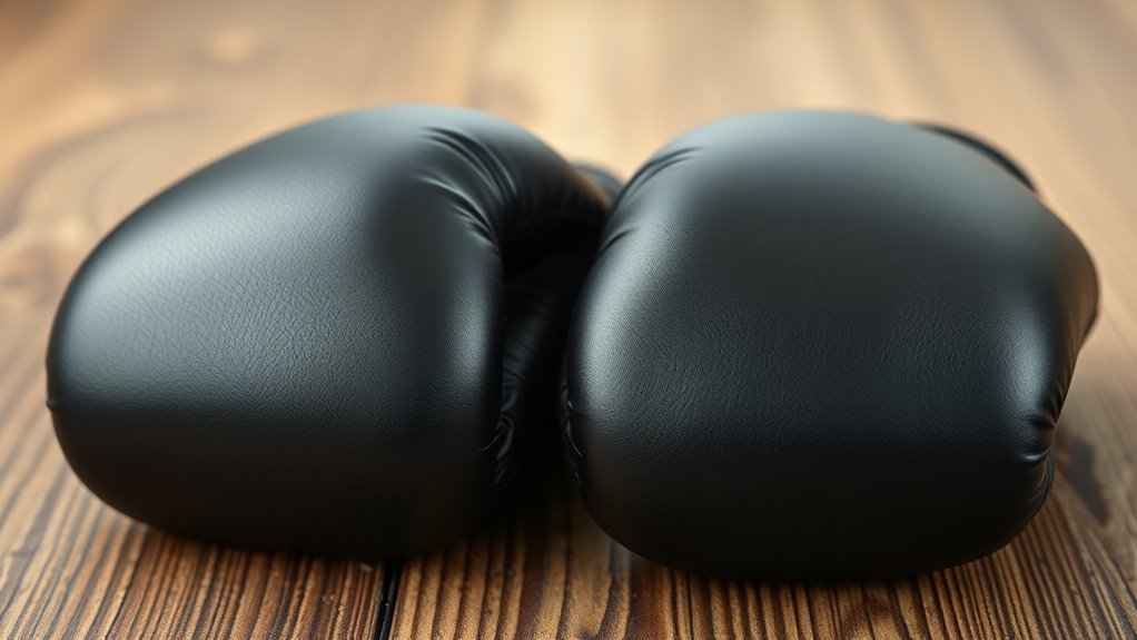 leather gloves fit padding ventilation