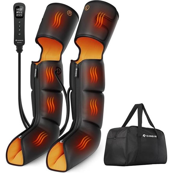 QUINEAR Leg Massager with Heat & Compression