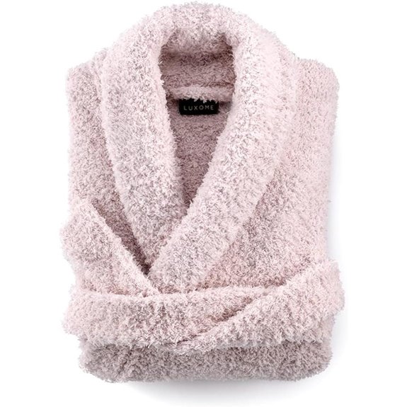 LUXOME Plush Robes Full-Length Unisex Multiple Sizes