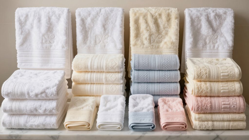 luxury cotton towel sets