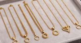 luxury gold necklace collection