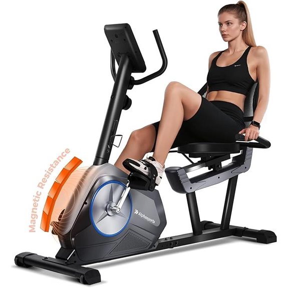 LUXECYCLES Recumbent Exercise Bike for Seniors