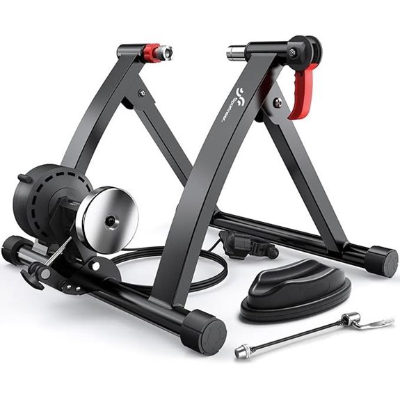 Sportneer Magnetic Bike Trainer with Resistance & Riser