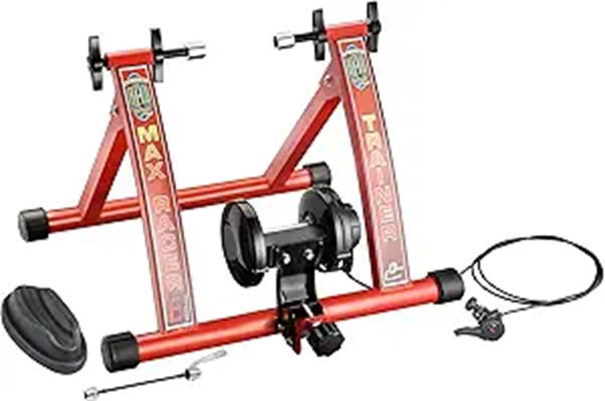 Max Racer 7-Level Magnetic Resistance Bike Trainer