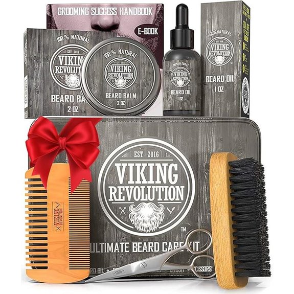 Viking Revolution Beard Grooming Kit for Men