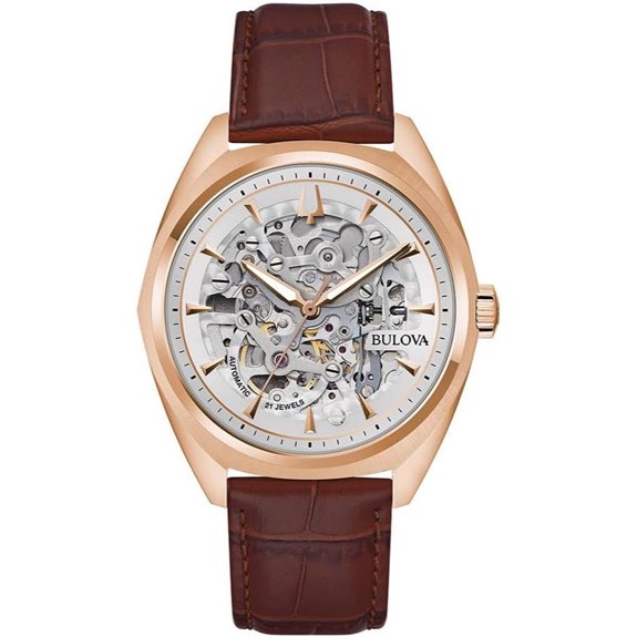 Bulova Men's Skeleton Automatic Dress Watch