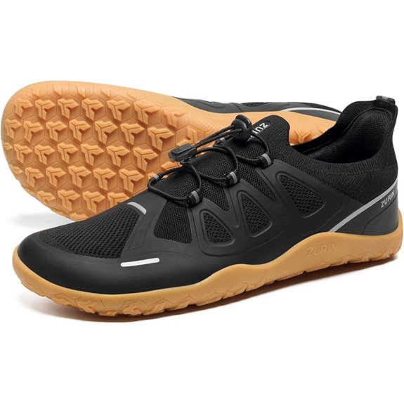 ZURIN Men's Barefoot Training Shoes Wide Toe Slip-On