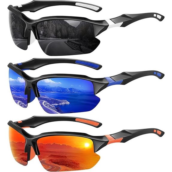 XVXV Polarized Sports Sunglasses for Men