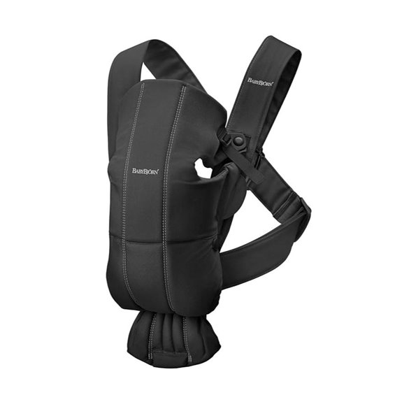 BabyBjörn Mini Baby Carrier Woven Black
