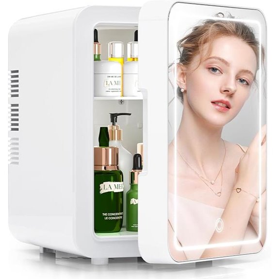 BOGDA Mini Skincare Fridge with LED Light