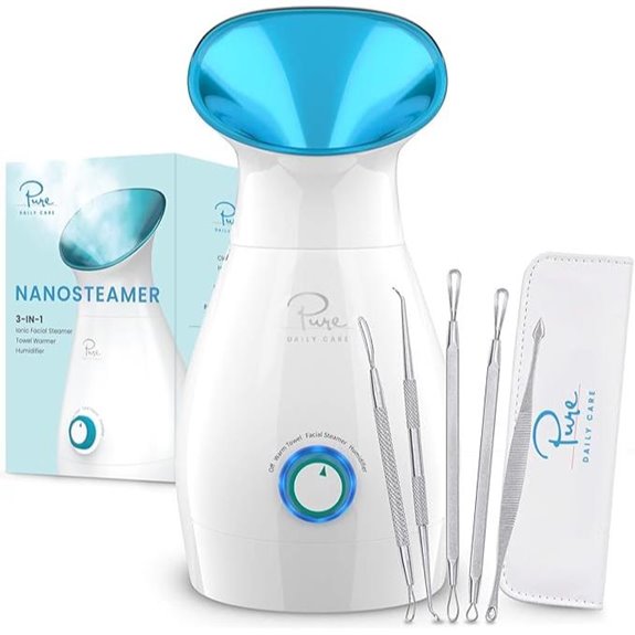 Pure Daily Care NanoSteamer 3-in-1 Facial Steamer with Kit