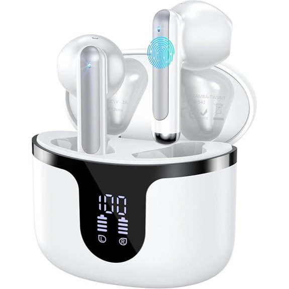 Wireless Earbuds with Noise Cancellation and 50H Playtime