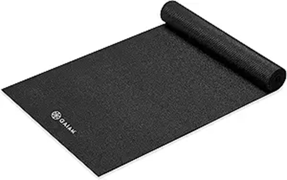 Gaiam Yoga Mat - Non-Slip 5mm Exercise & Fitness