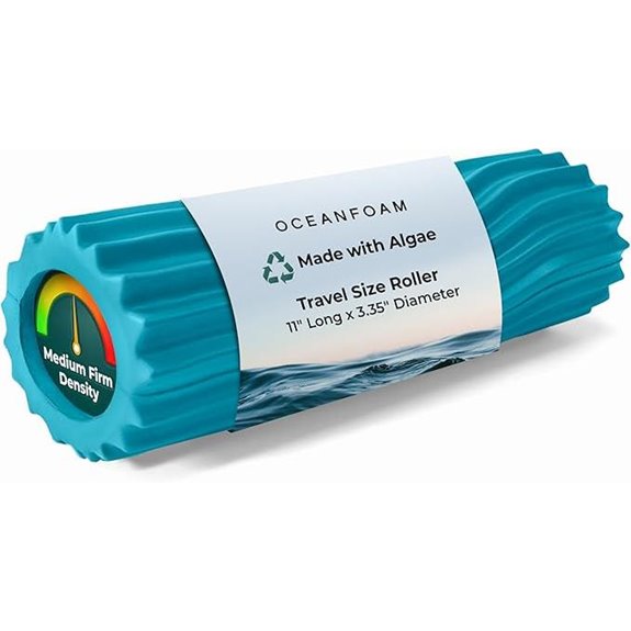 Oceanfoam Ripple Travel Foam Roller (11 x 3.35)