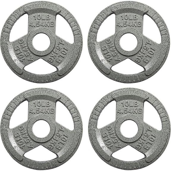 Fitvids Olympic 2-Inch Weight Plates Set