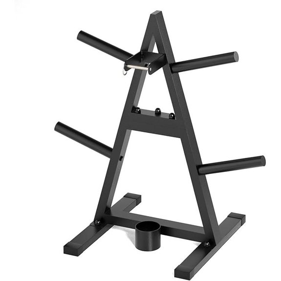 A-Frame Weight Plate Tree for 1 Olympic Plates