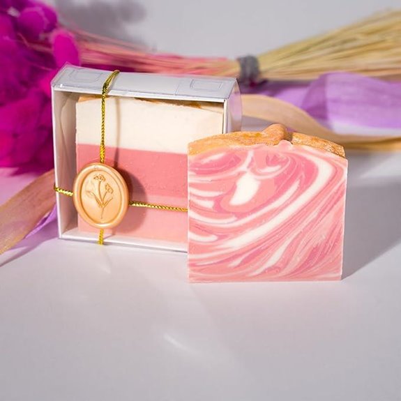 Handcrafted Organic Soap Bars 12 Pack Bridal Gifts