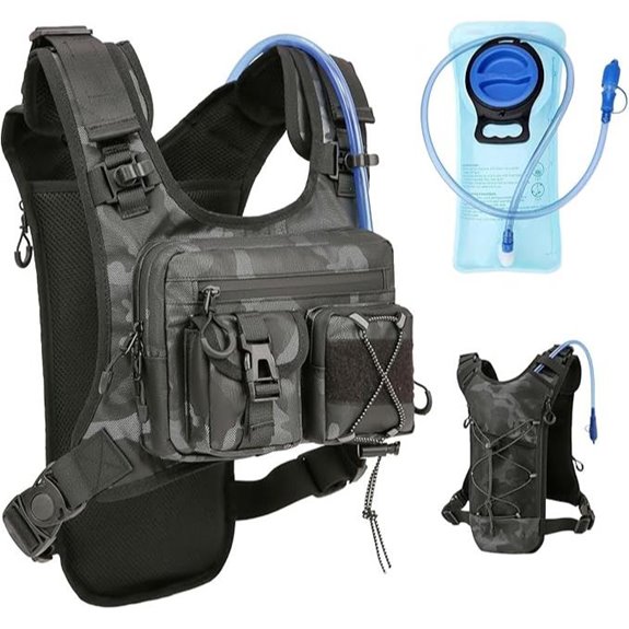 Hydration Running Vest with Water Bladder for Outdoors