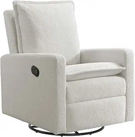 oxford baby swivel glider