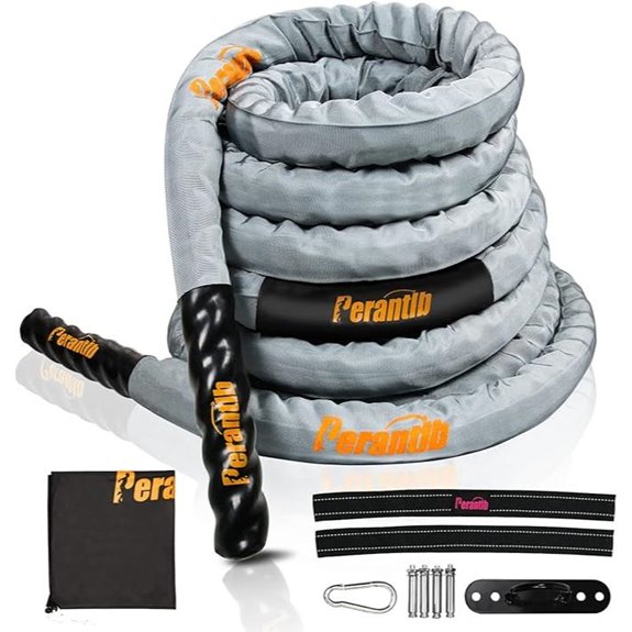 Perantlb Poly Battle Rope for Fitness and Toning