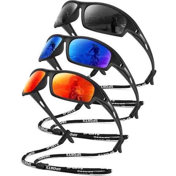 Polarized Sports Sunglasses for Men and Women