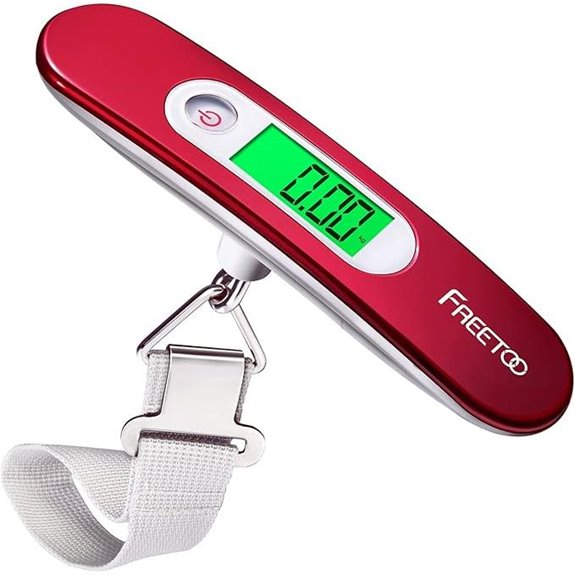 FREETOO Portable Digital Luggage Scale with 50kg Capacity