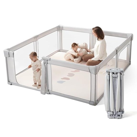 portable baby playpen dimensions