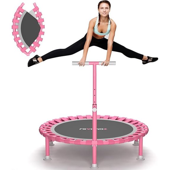 portable foldable mini trampoline