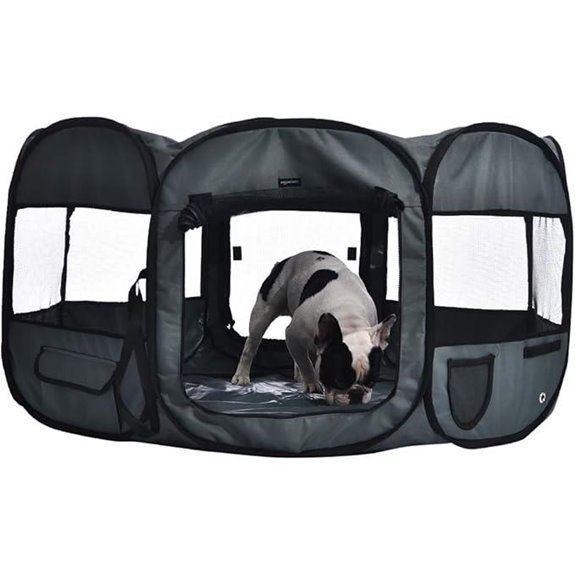portable large soft dog pen