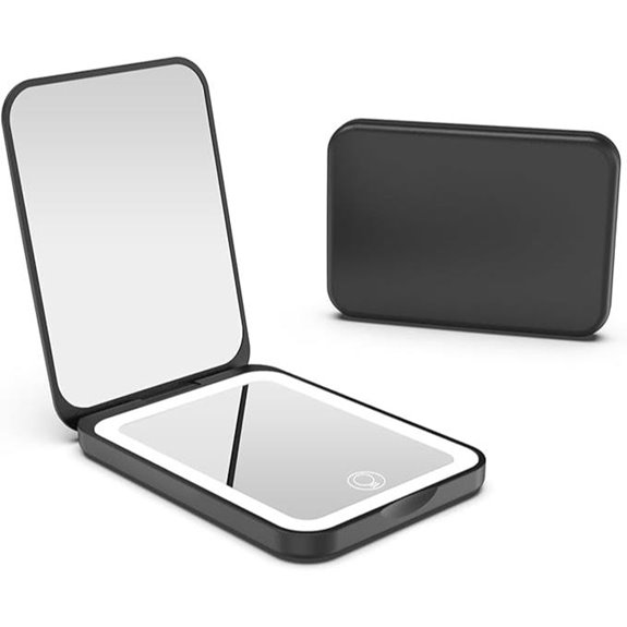 Kintion 2025 Pocket Mirror with LED Lighting