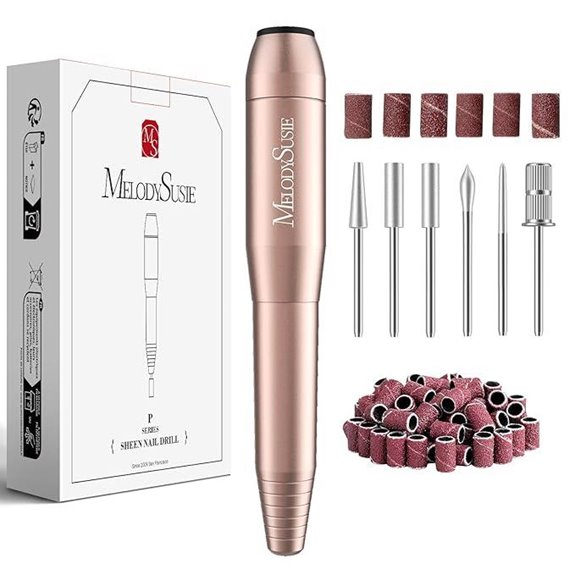 MelodySusie Pen USB Nail Drill for Home Use