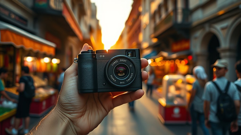 portable sharp connected camera