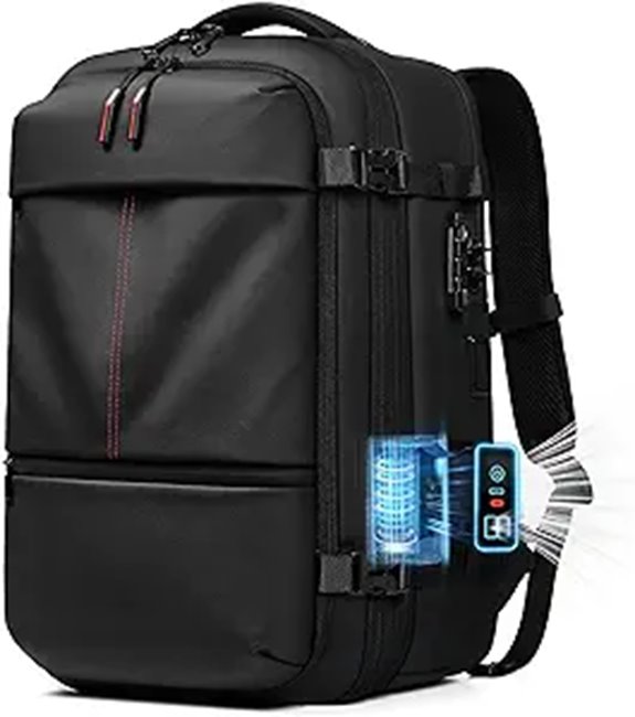 Vacuum Seal Travel Backpack with Built-in Pump