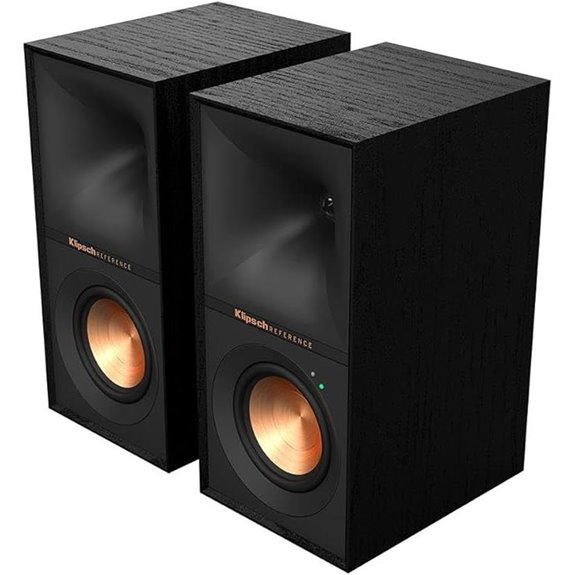 Klipsch R-40PM Powered Bookshelf Speakers