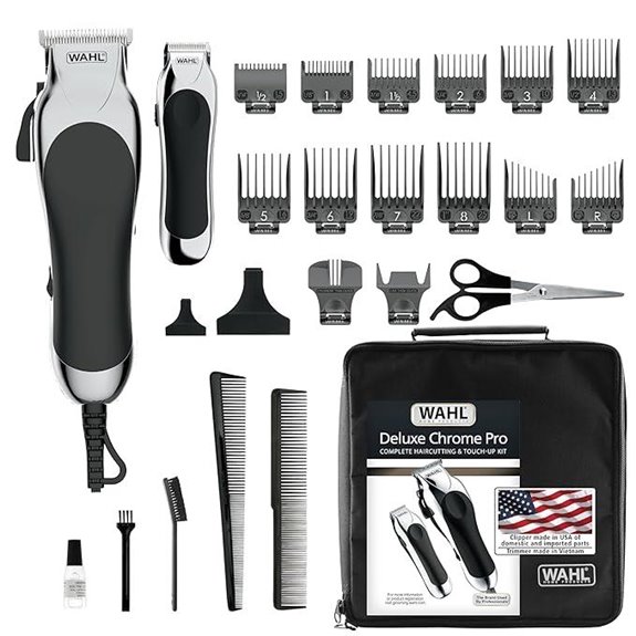 Wahl Deluxe Hair Clipper & Trimming Kit