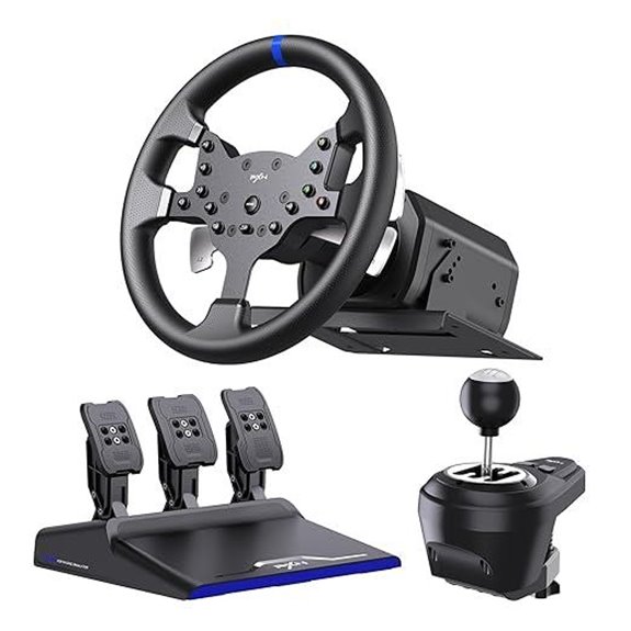 PXN V99 Racing Wheel with Pedals & Shifter