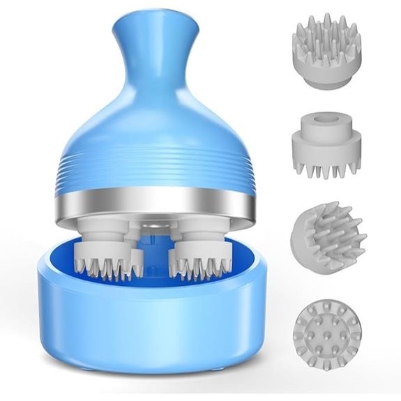 Queenwill Cordless Scalp Massager with 84 Nodes