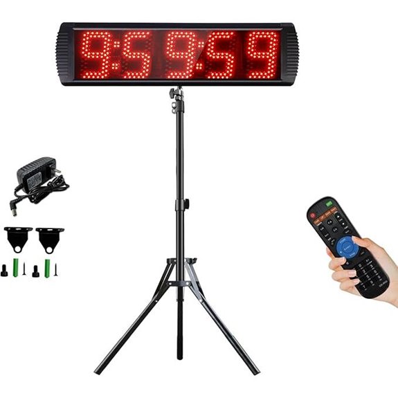 Race Timer with Tripod and Remote