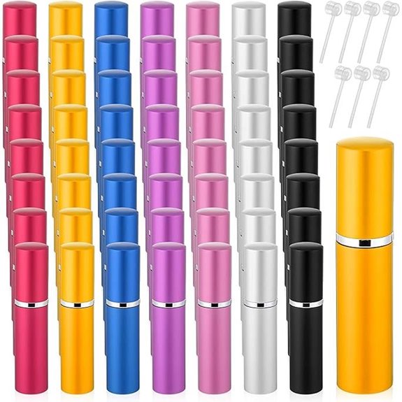 SHENLIU 56 pcs Refillable Perfume Atomizers (5ml)