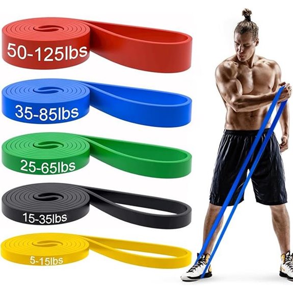 Pull Up Resistance Bands Set for Exercise and Therapy
