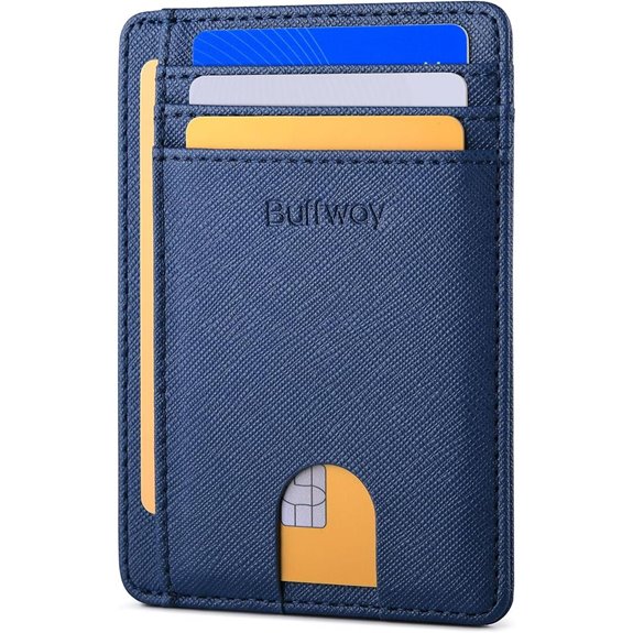 Buffway RFID Leather Wallet for Men and WoMen