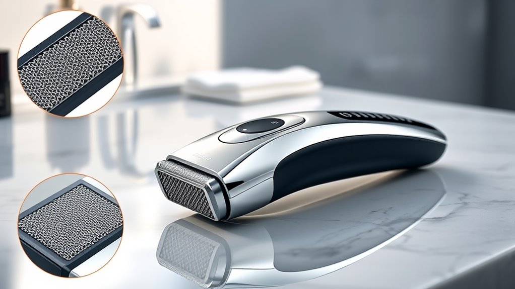 shaving needs and features