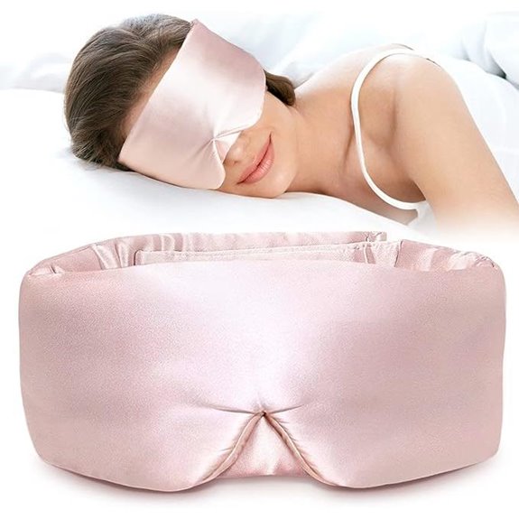 LitBear Silk Sleep Mask for Side Sleepers