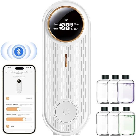 Essential Oil Diffuser with App Control and Oils