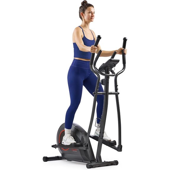 Sunny Health & Fitness Smart Upright Elliptical Machine