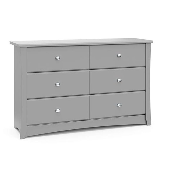 Storkcraft Crescent 6-Drawer Dresser GREENGUARD Gold Certified