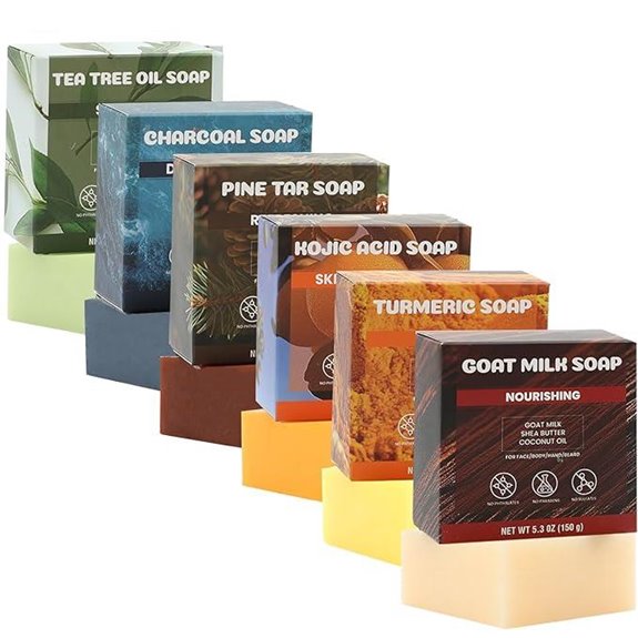 Rinse & Robust Men's Soap Gift Set (6 Pieces)